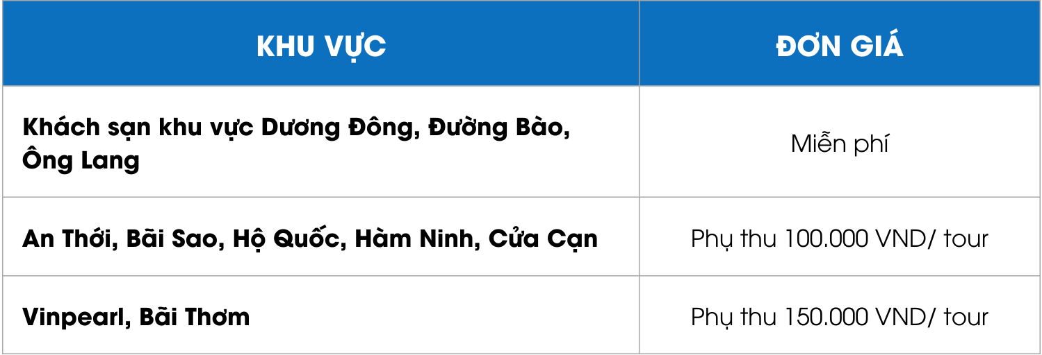 Chính sách đưa đón