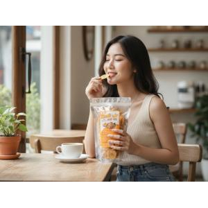 Chuối Lắc Phô Mai Thanh Phú 150g | Giòn Rụm, Vị Béo Mặn Nhẹ