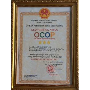 Chứng Nhận OCOP Khô Mực