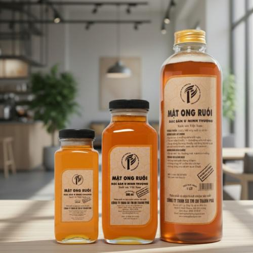 Thanh Phu Dwarf Bee Honey | 100% U Minh Forest | Rafter-Harvested