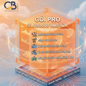 GBi PRO: AI Auto SEO 1h/Lần & Xúc Tiến Thương Mại