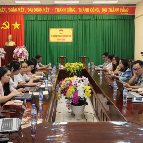 Tập Huấn Triển Khai Thí Điểm Hệ Thống Thông Tin Điều Hành Tác Nghiệp Mặt Trận Tổ Quốc Việt Nam