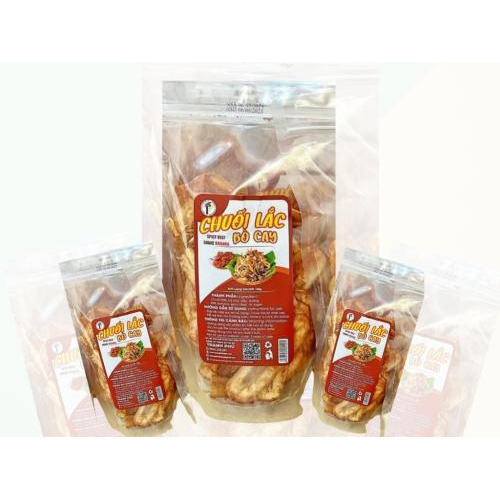 Chuối Lắc Bò Cay Thanh Phú 150g | Giòn Rụm, Đậm Đà