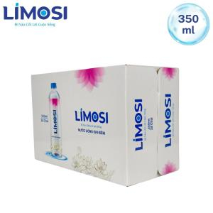 Nước Uống Ion Kiềm Limosi Chai 350ml (Thùng 24 Chai)