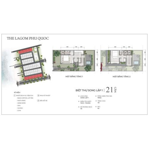 Quy mô dự án The Lagom Phú Quốc