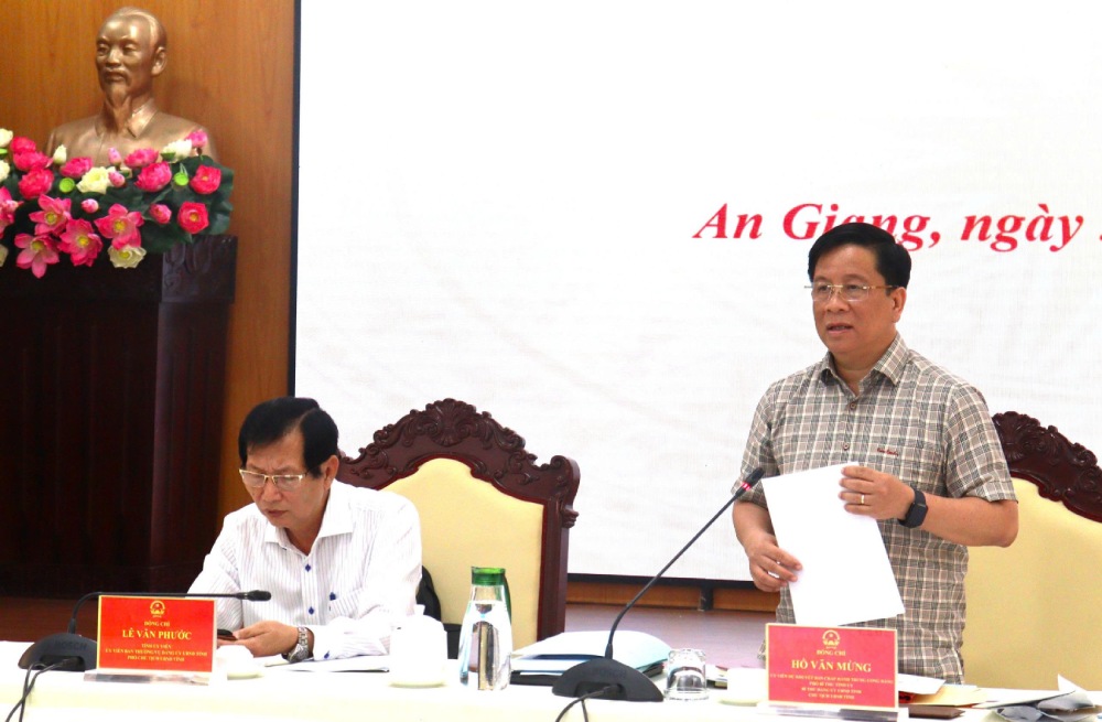 Chủ tịch An Giang yêu cầu đẩy mạnh chuyển đổi số trong ngành giáo dục và y tế