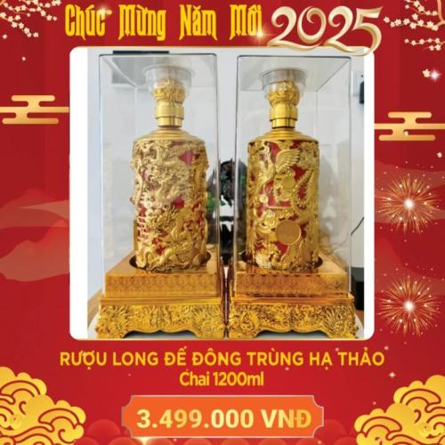 Rượu Long Đế Đông Trùng Hạ Thảo (1200ml)