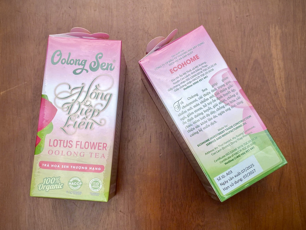 Lưu ý khi sử dụng Trà Oolong Sen Hồng Diệp Liên
