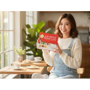 Bánh Hạnh Nhân Tiến Anh 250g – Đặc Sản Chợ Mới Thơm Ngon